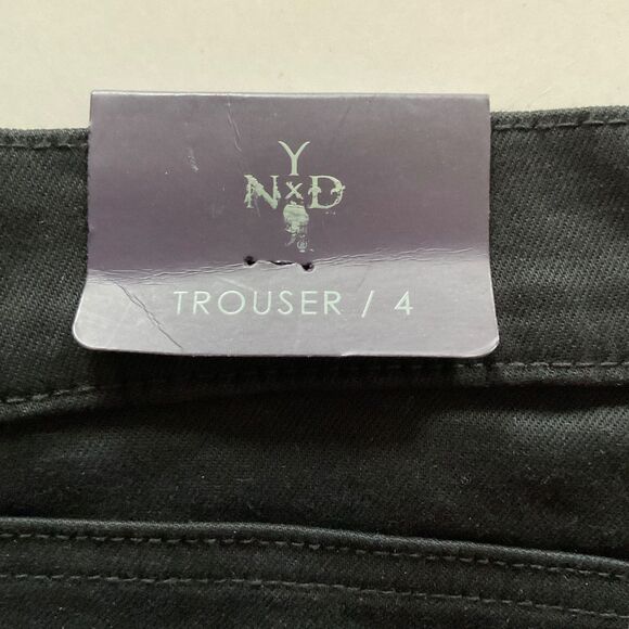 NYDJ Trouser Pant Sz 4 30x33.5 Black Original Sliiming Bootcut LiftXTuck Stretch - Picture 7 of 14